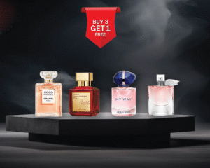 For women ( buy 3 perfumes and get 1 free for 2600 instead of 3200 )